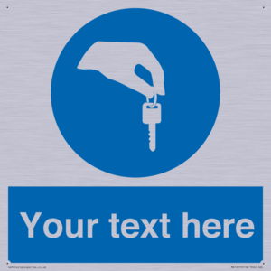 Custom Mandatory Keys Sign